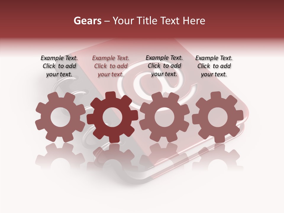 Visual White Note PowerPoint Template