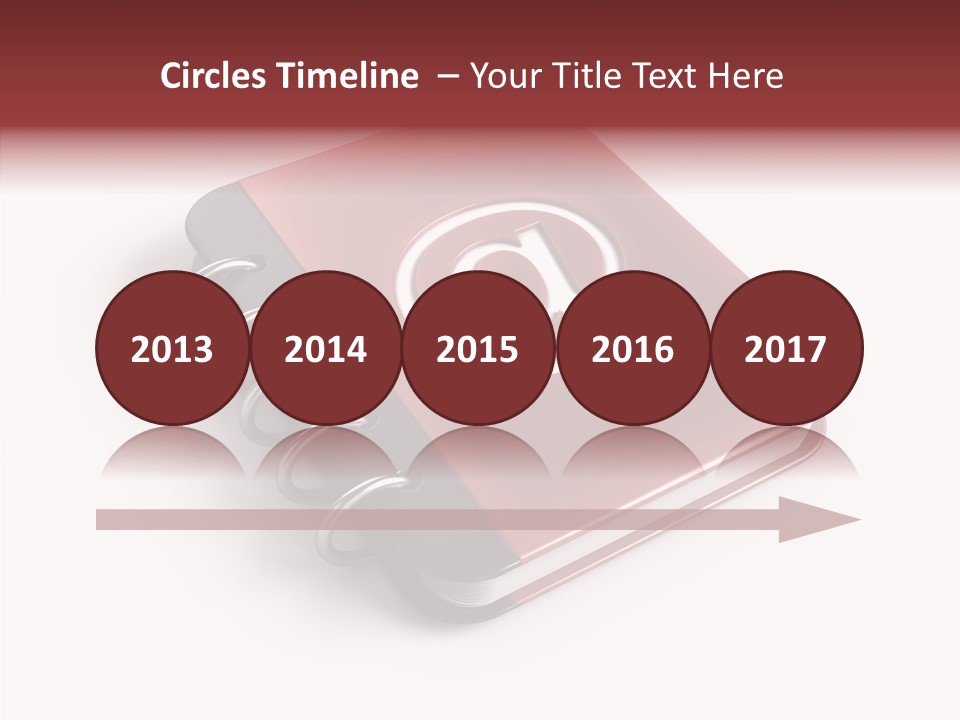 Visual White Note PowerPoint Template