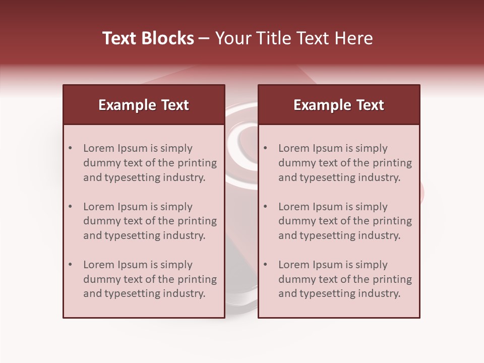 Visual White Note PowerPoint Template