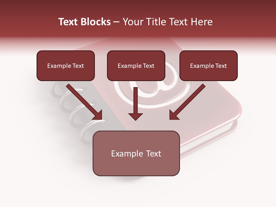 Visual White Note PowerPoint Template