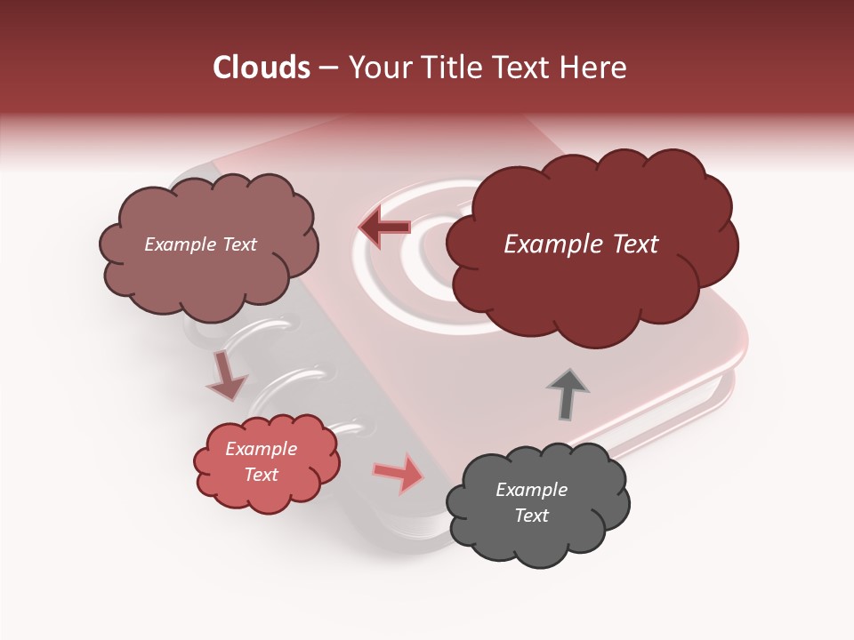 Visual White Note PowerPoint Template