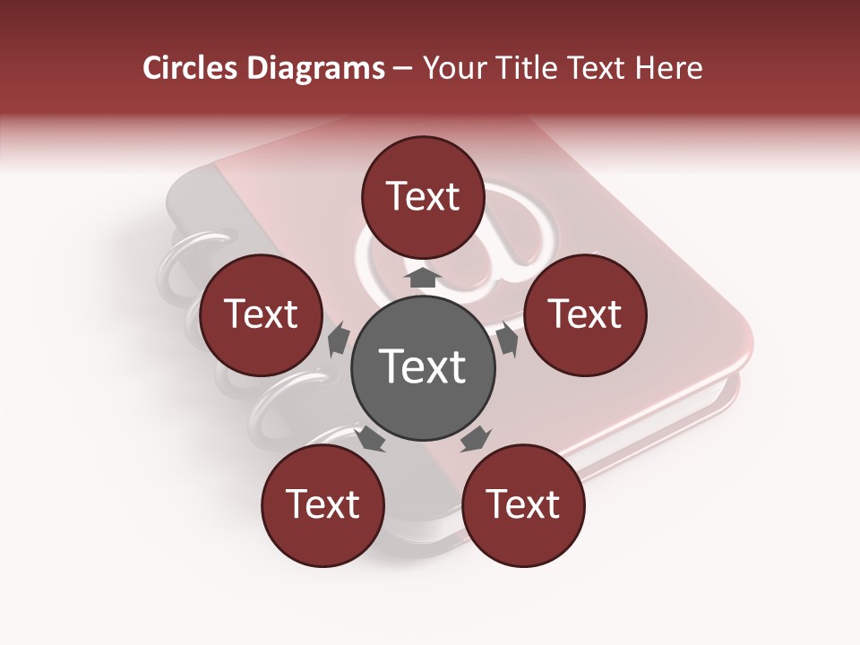 Visual White Note PowerPoint Template