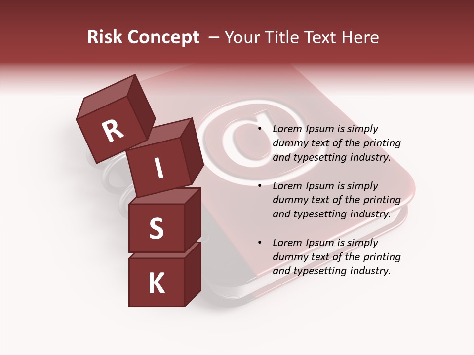 Visual White Note PowerPoint Template