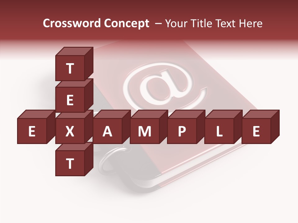 Visual White Note PowerPoint Template