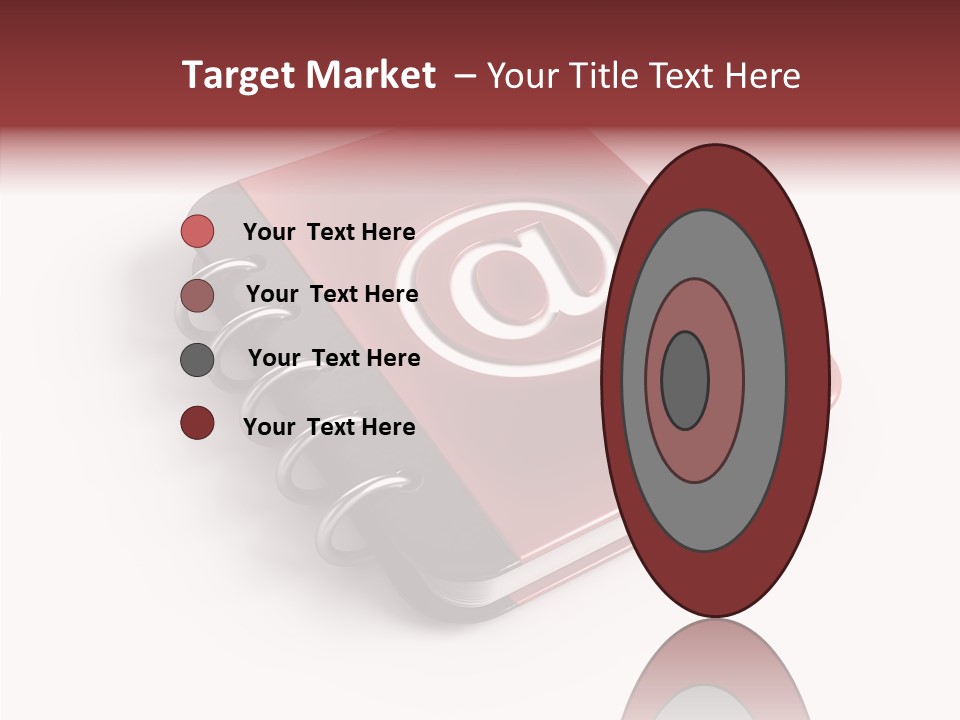 Visual White Note PowerPoint Template