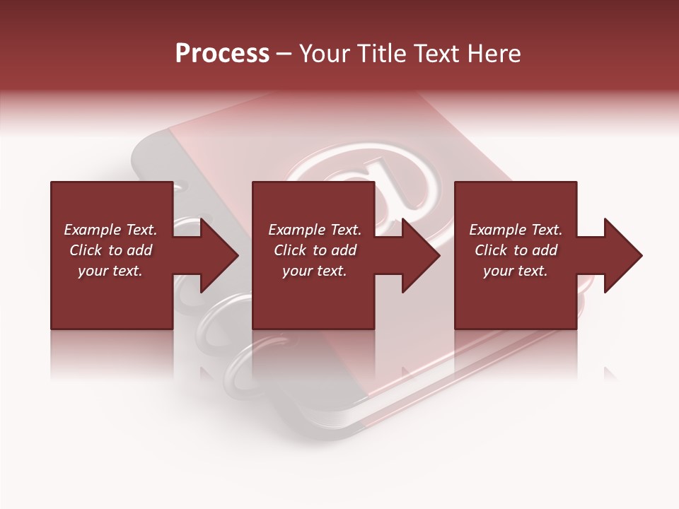 Visual White Note PowerPoint Template