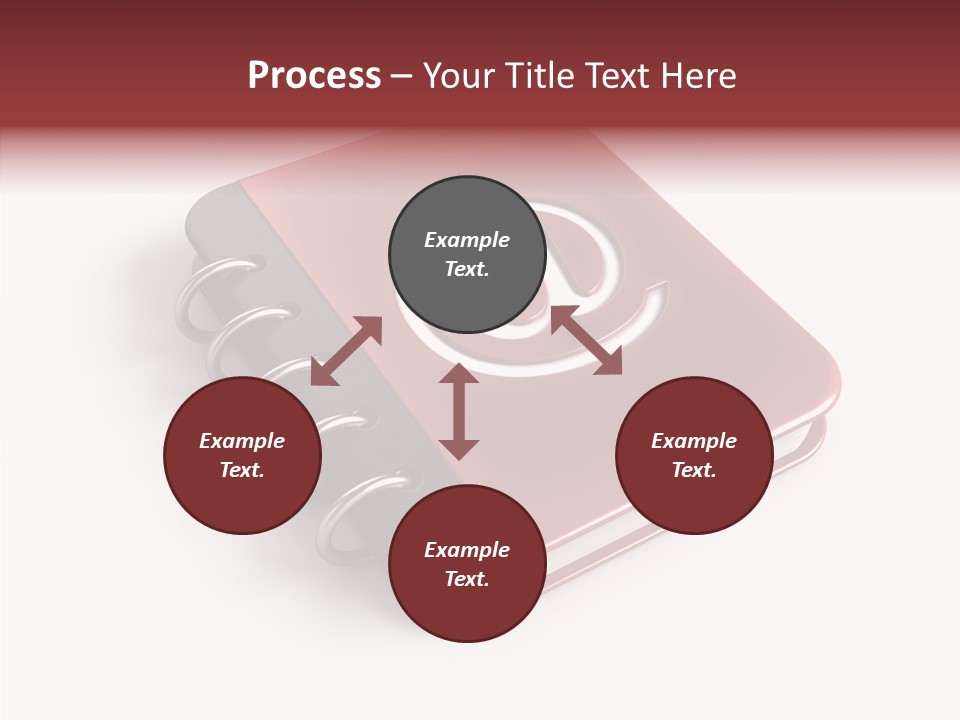 Visual White Note PowerPoint Template