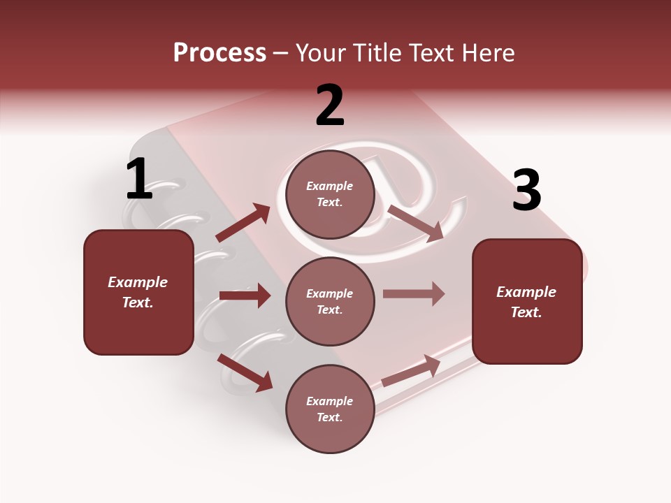 Visual White Note PowerPoint Template