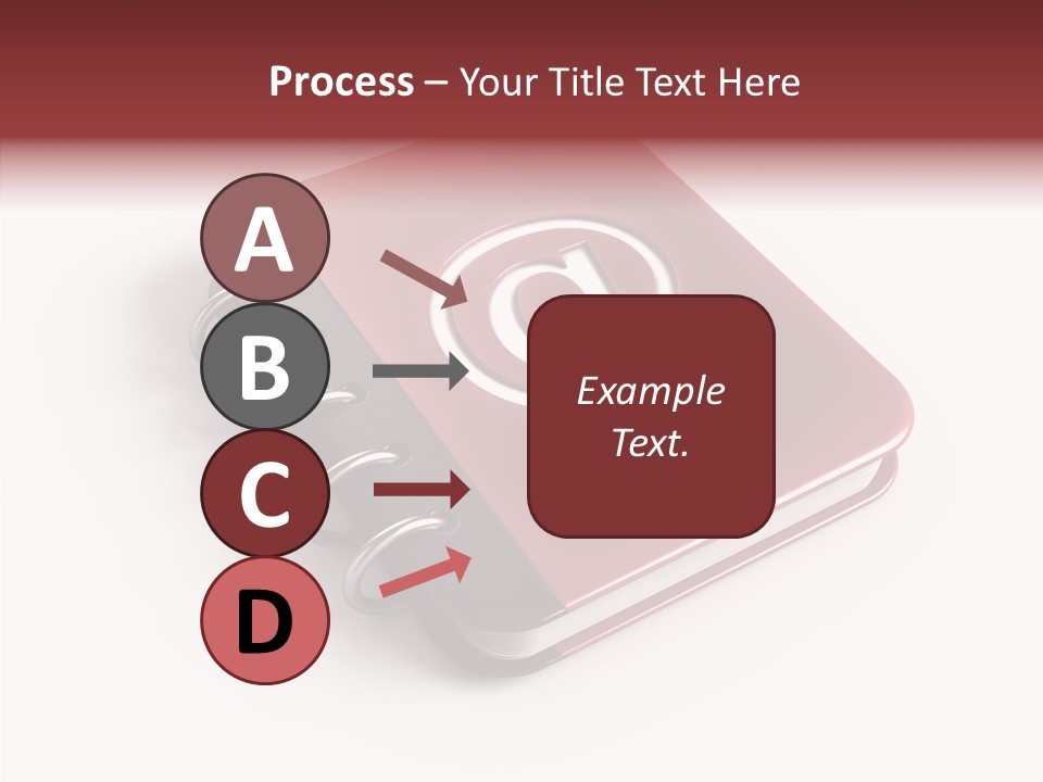 Visual White Note PowerPoint Template