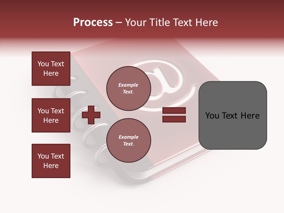 Visual White Note PowerPoint Template