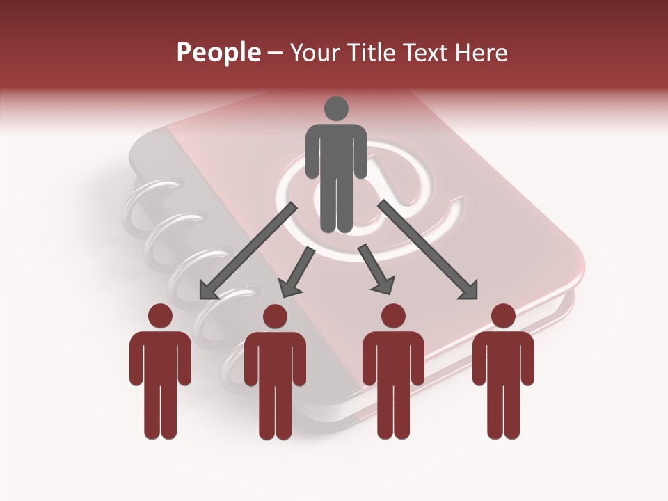 Visual White Note PowerPoint Template