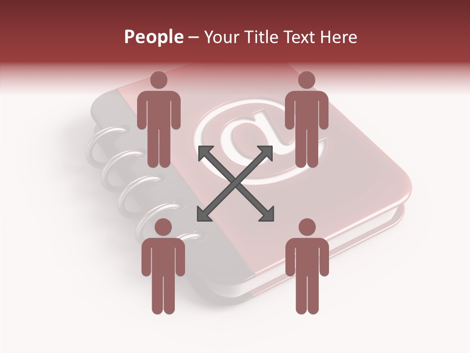 Visual White Note PowerPoint Template