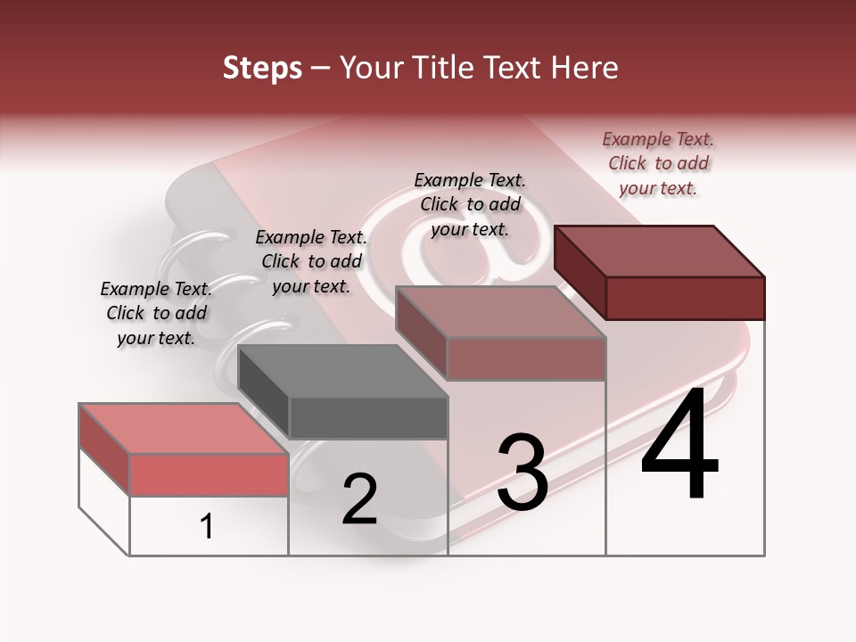 Visual White Note PowerPoint Template