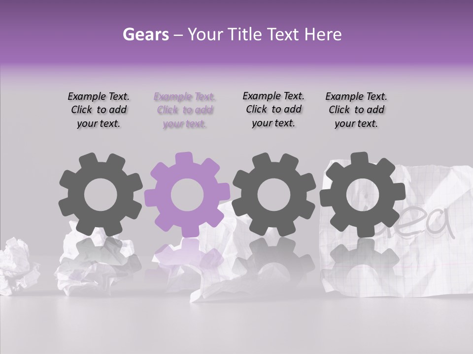 Message Office Develop PowerPoint Template