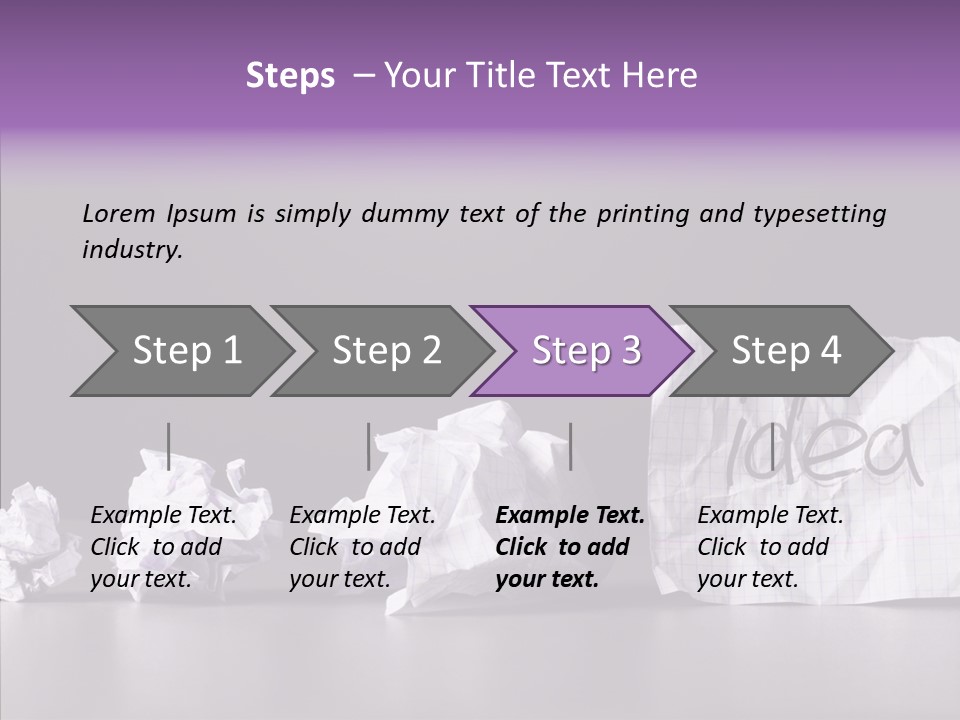 Message Office Develop PowerPoint Template