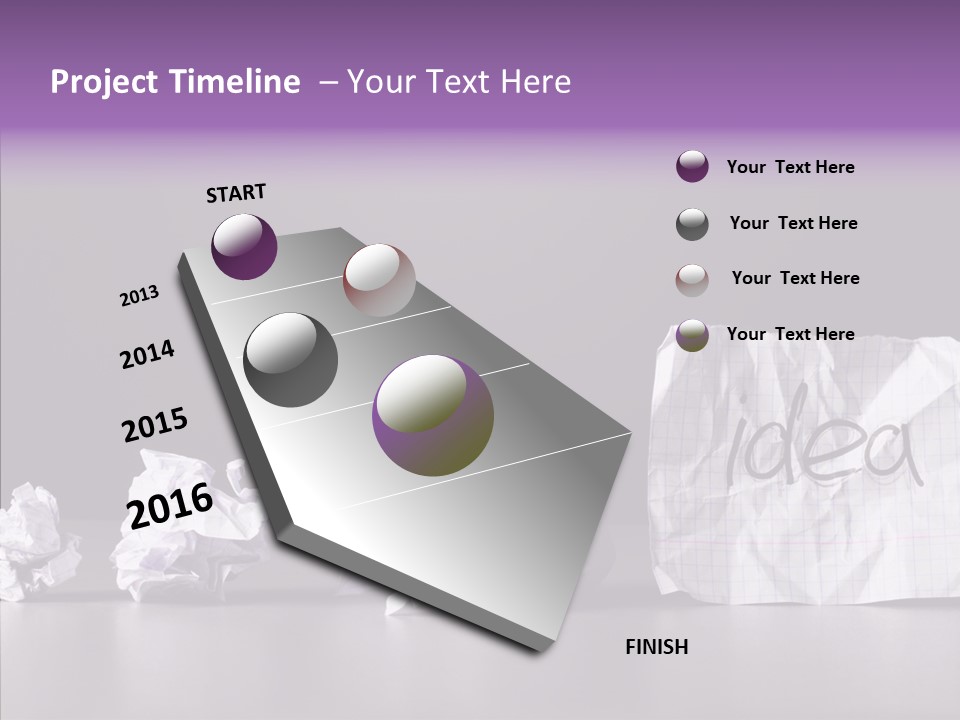 Message Office Develop PowerPoint Template