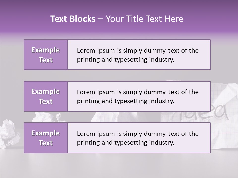 Message Office Develop PowerPoint Template