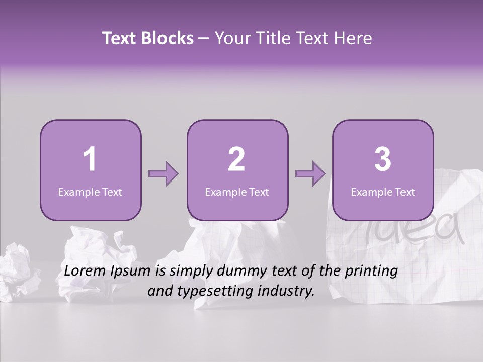Message Office Develop PowerPoint Template