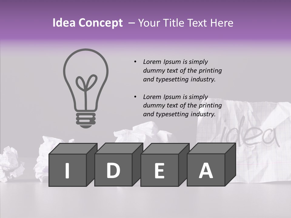 Message Office Develop PowerPoint Template