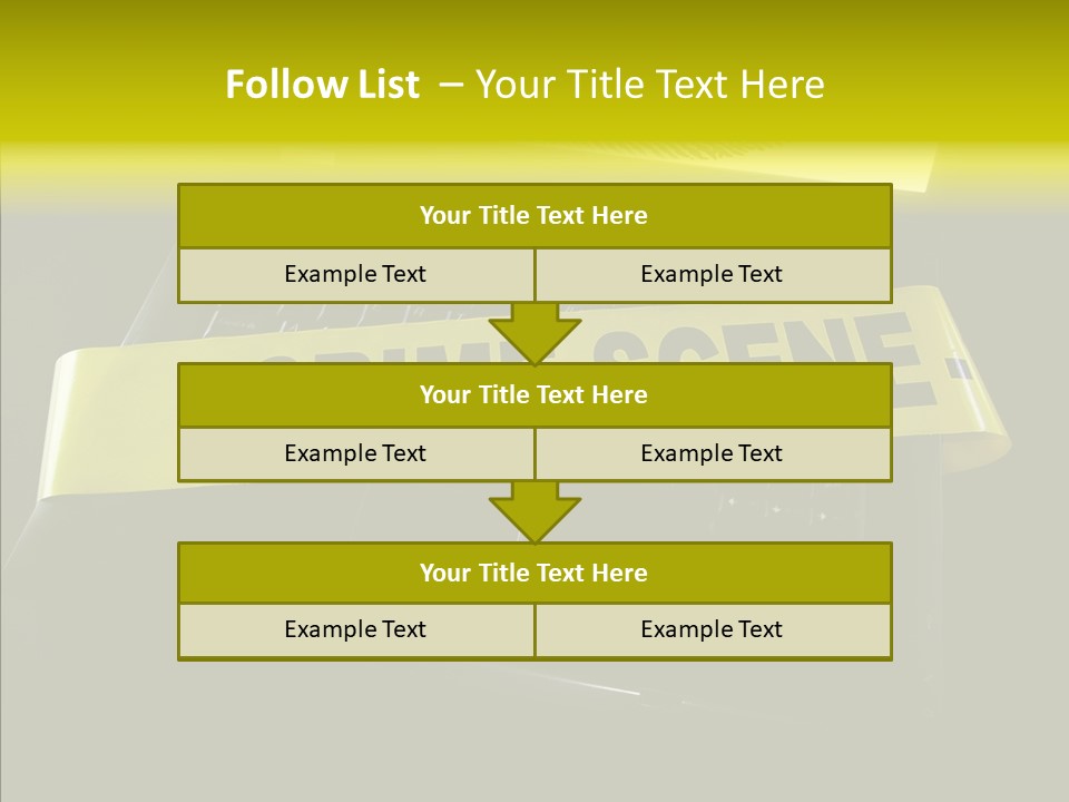 A Laptop Computer With A Crime Scene Sign On It PowerPoint Template