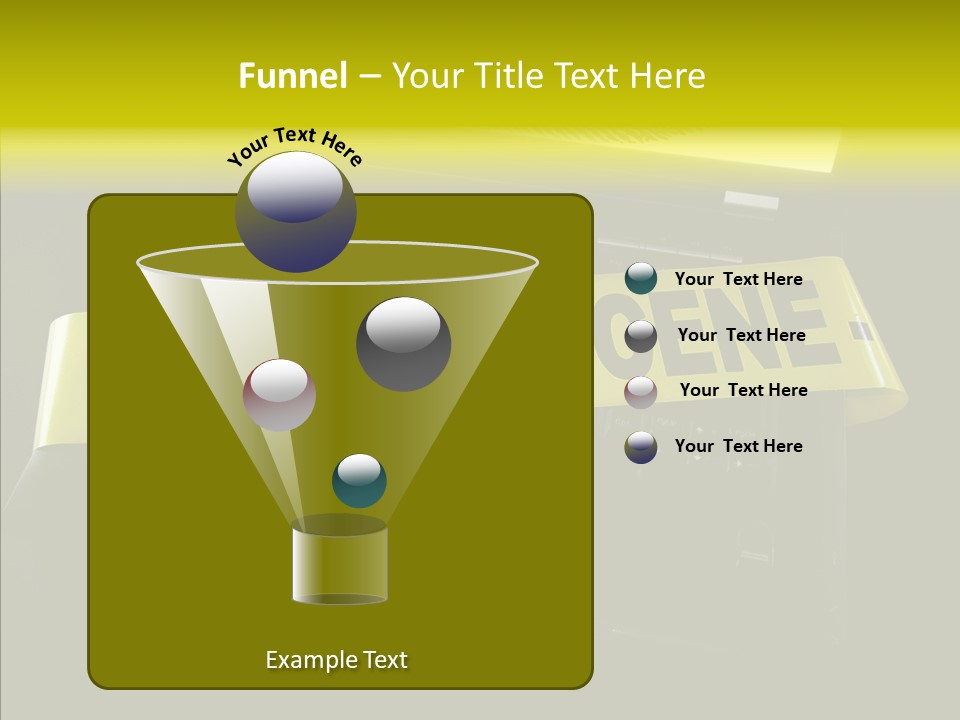 A Laptop Computer With A Crime Scene Sign On It PowerPoint Template
