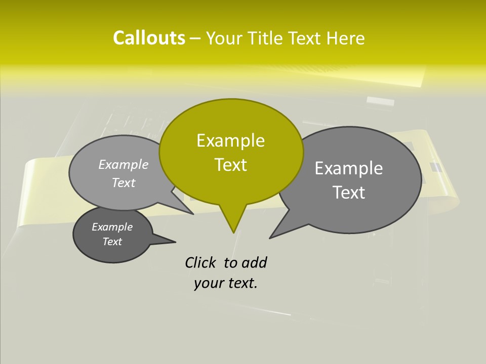 A Laptop Computer With A Crime Scene Sign On It PowerPoint Template