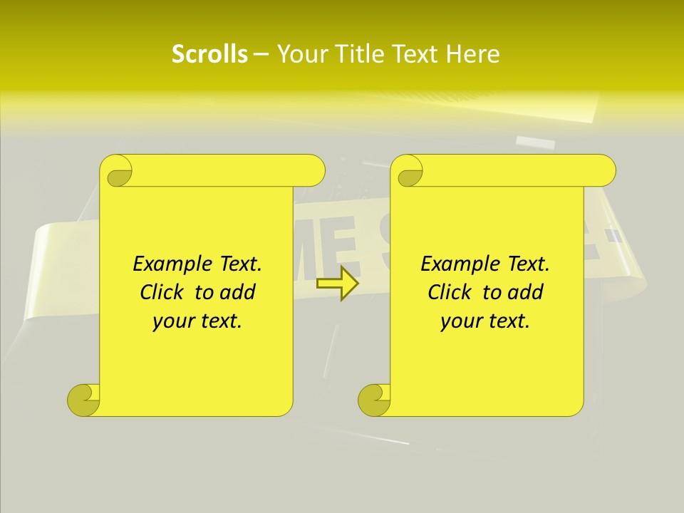 A Laptop Computer With A Crime Scene Sign On It PowerPoint Template