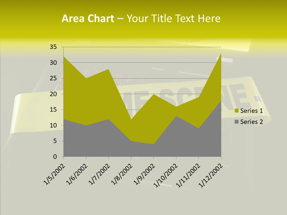 A Laptop Computer With A Crime Scene Sign On It PowerPoint Template