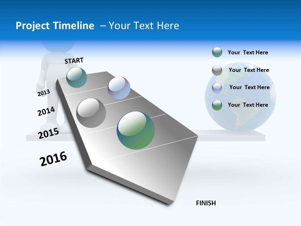 Render Balance Earth PowerPoint Template