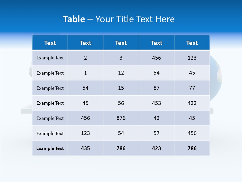 Render Balance Earth PowerPoint Template