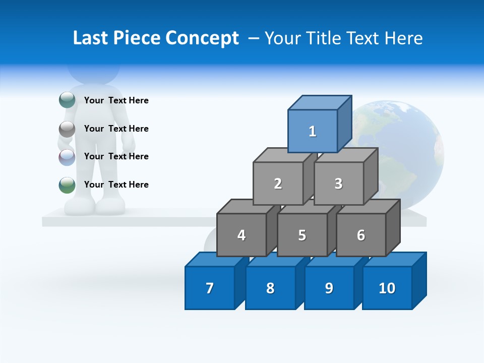 Render Balance Earth PowerPoint Template