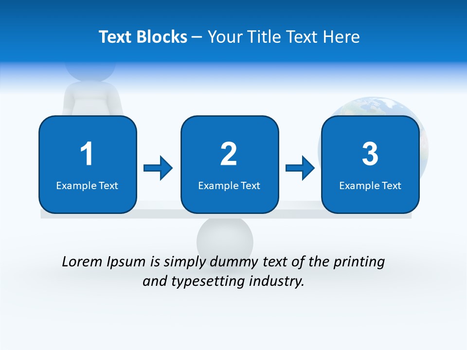 Render Balance Earth PowerPoint Template