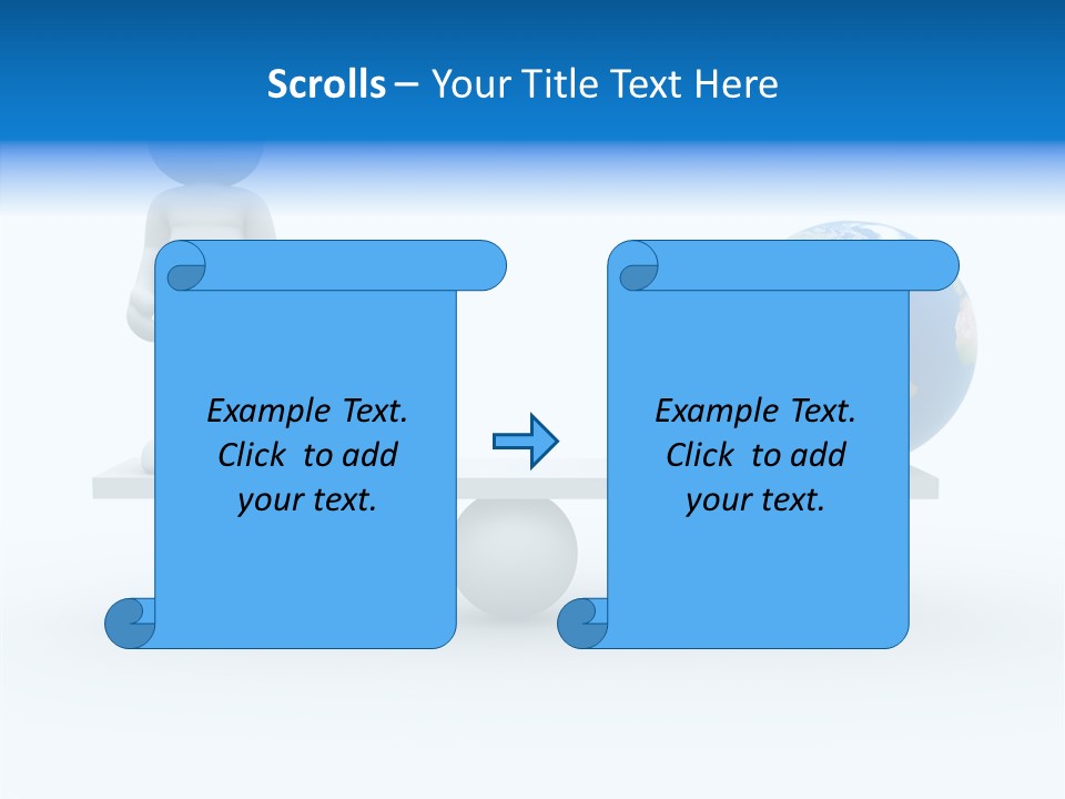 Render Balance Earth PowerPoint Template