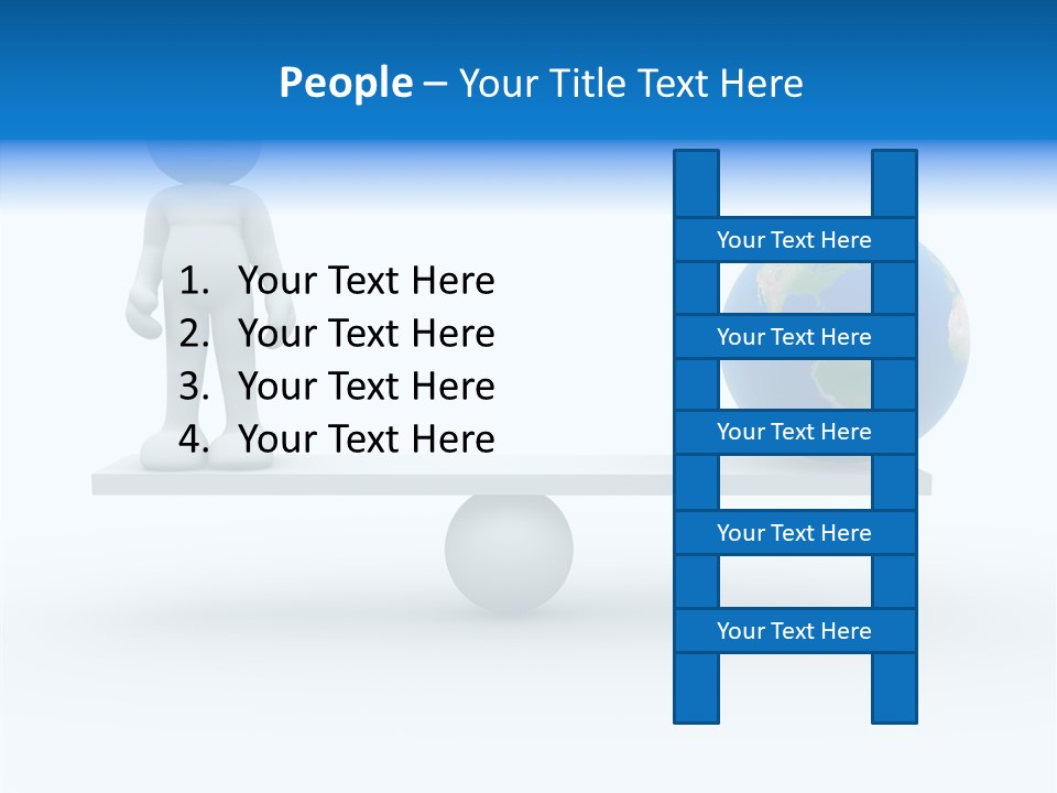 Render Balance Earth PowerPoint Template