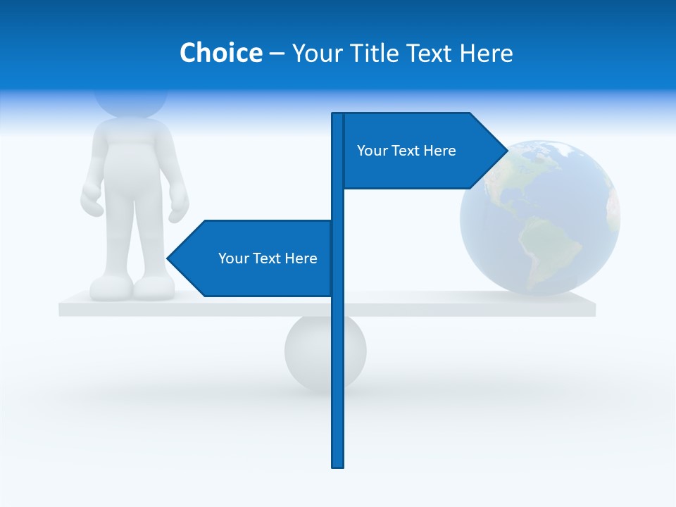 Render Balance Earth PowerPoint Template