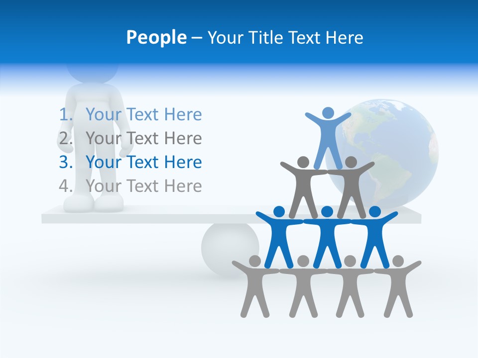 Render Balance Earth PowerPoint Template