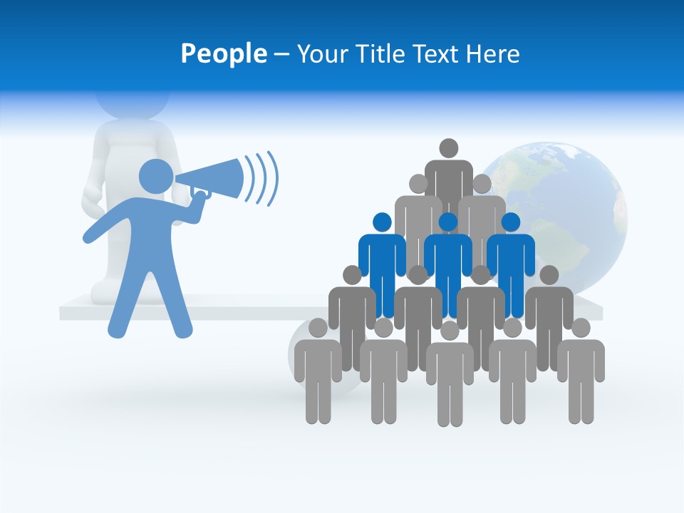 Render Balance Earth PowerPoint Template