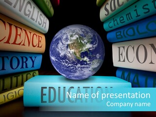 Study College Learn PowerPoint Template