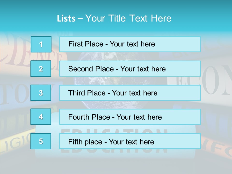 Study College Learn PowerPoint Template