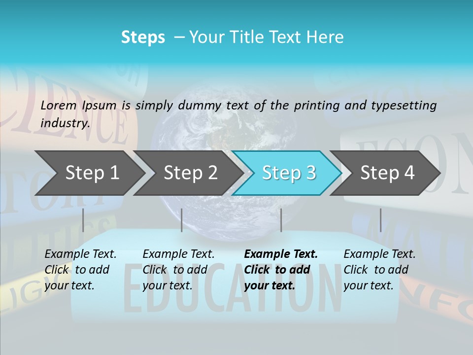Study College Learn PowerPoint Template