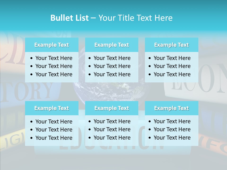 Study College Learn PowerPoint Template