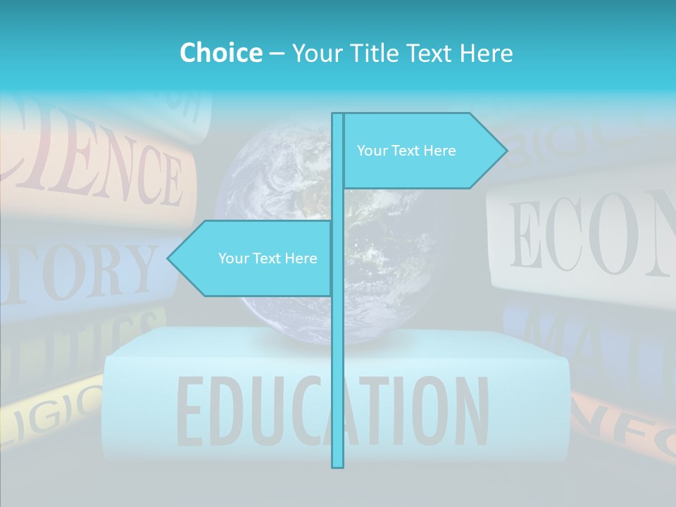 Study College Learn PowerPoint Template