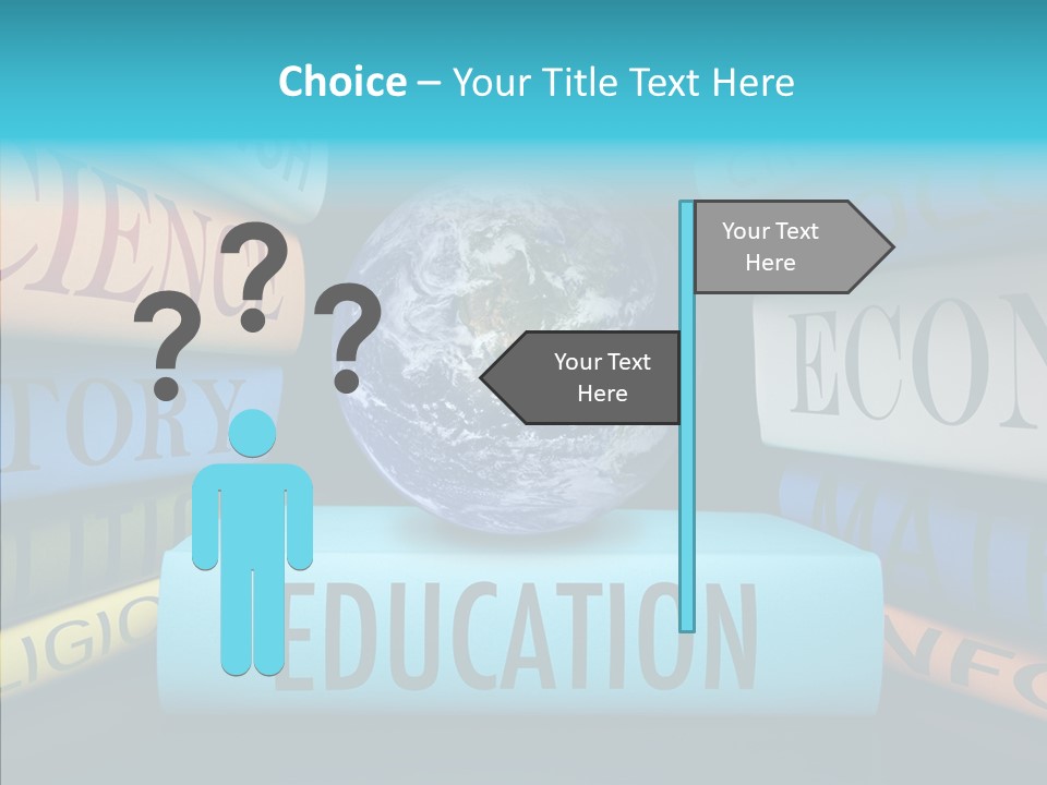 Study College Learn PowerPoint Template