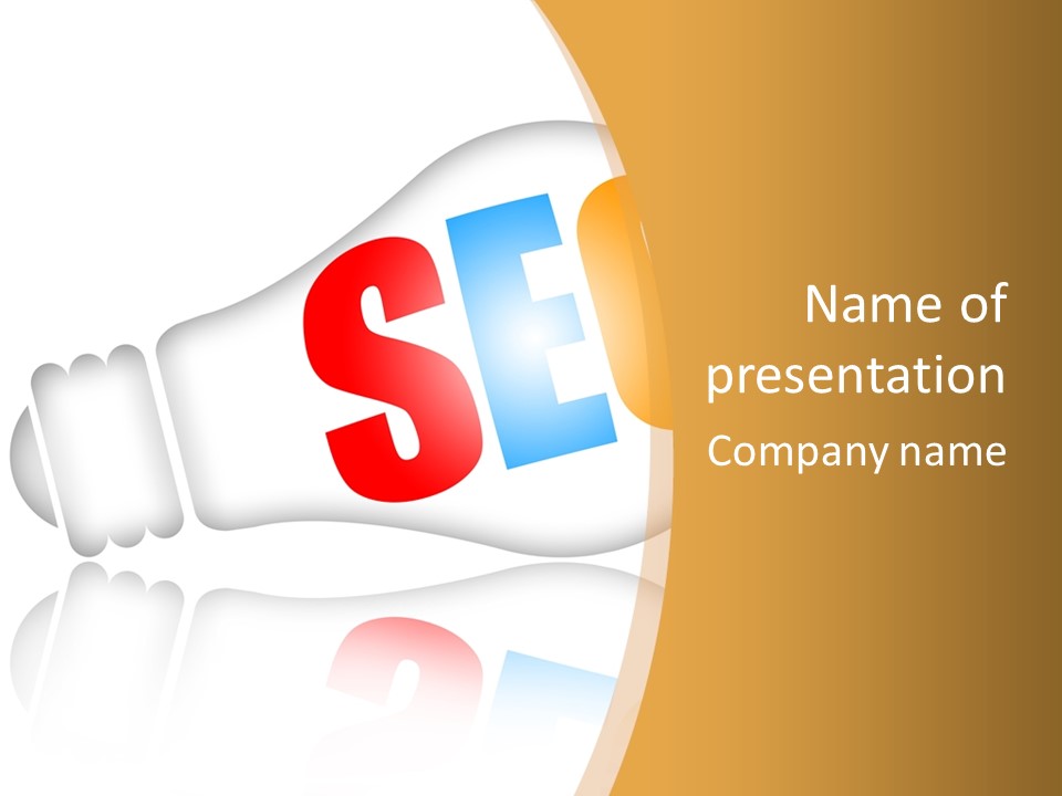 Search Site Url PowerPoint Template