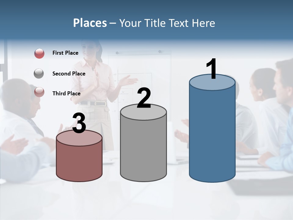 Eight Morning Time PowerPoint Template