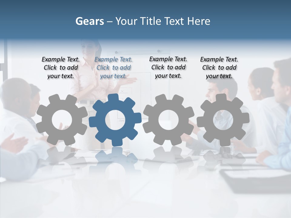 Eight Morning Time PowerPoint Template