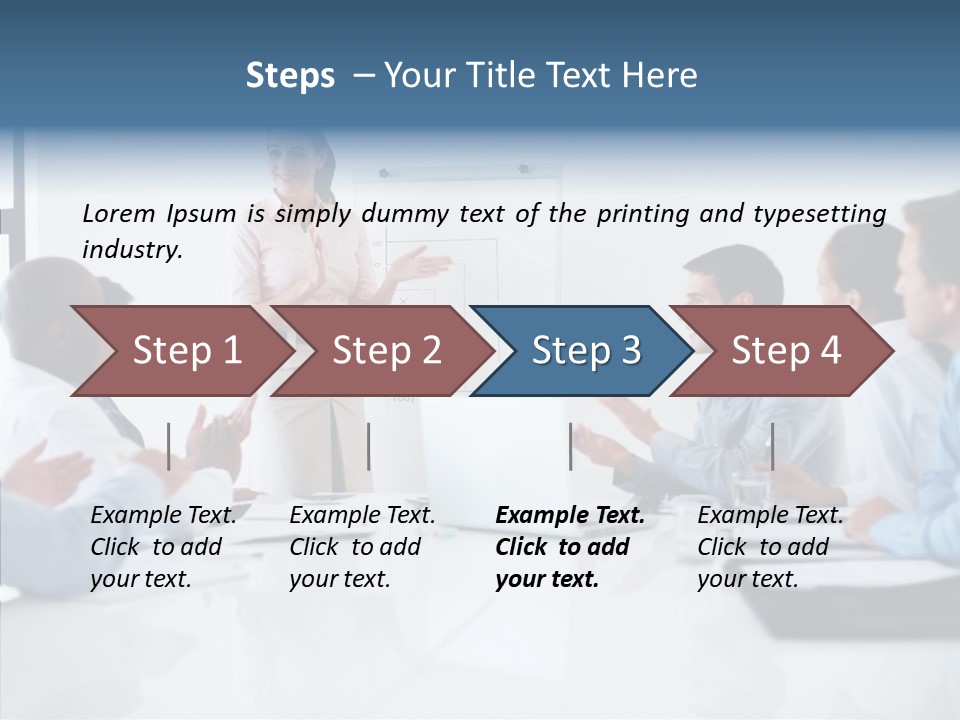 Eight Morning Time PowerPoint Template