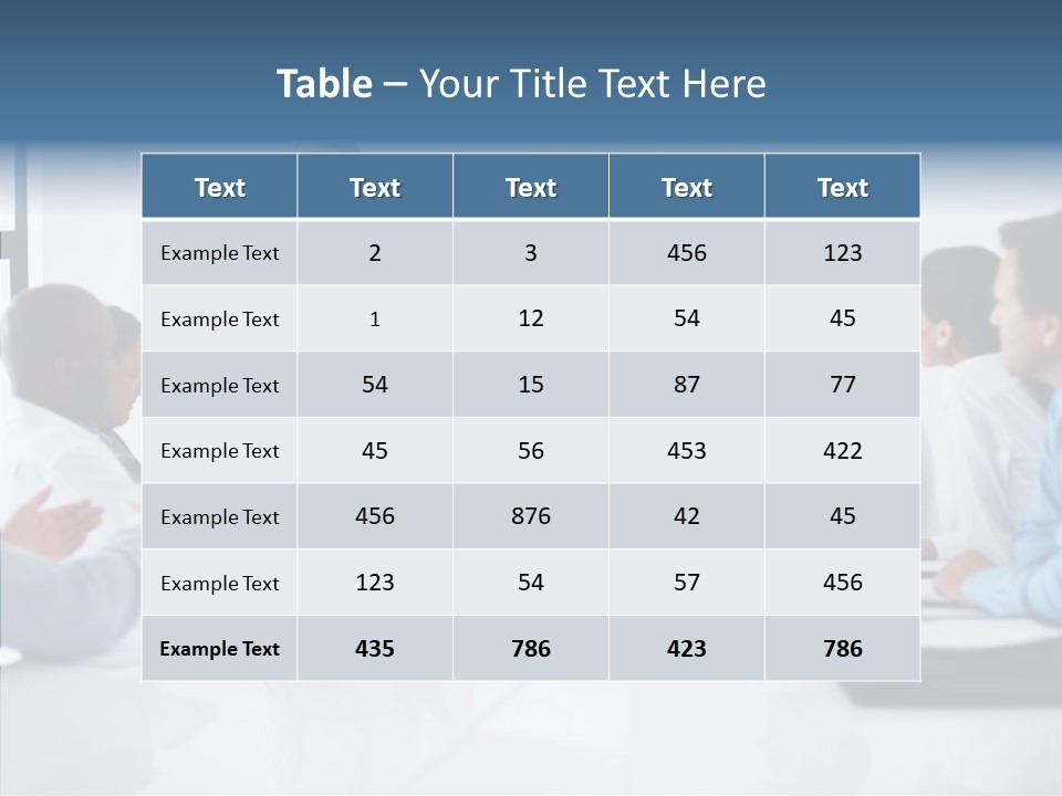 Eight Morning Time PowerPoint Template