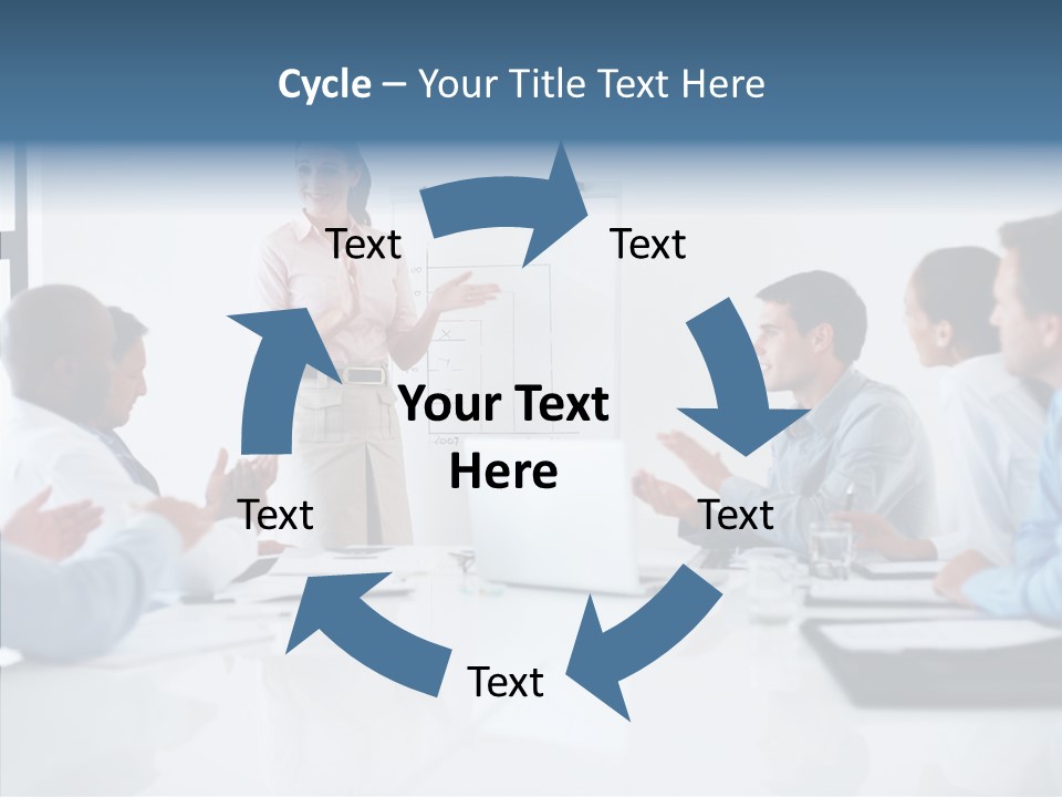 Eight Morning Time PowerPoint Template