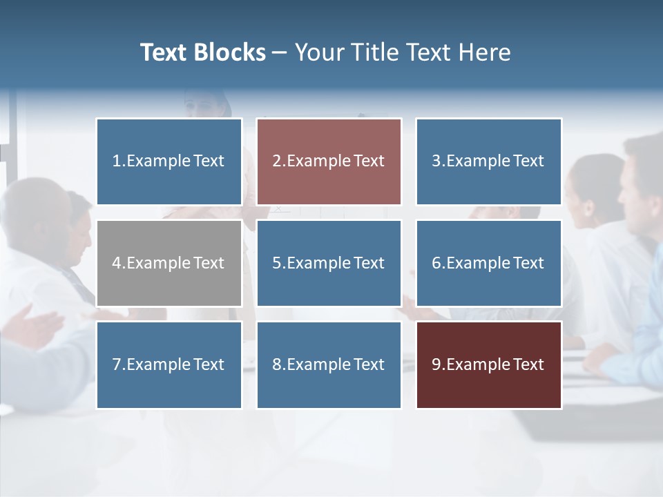 Eight Morning Time PowerPoint Template